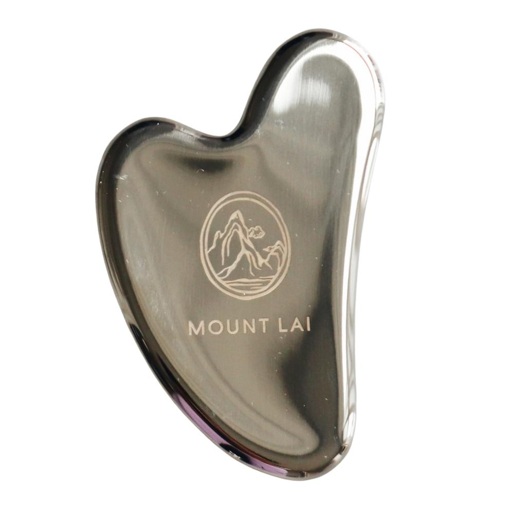 Premium Stainless Steel Gua Sha Tool for Face & Body - Anti-Aging Facial Massager, Lymphatic Drainage, Skin Tightening - Perfect for Skincare Routine & Relaxation at Home or Spa