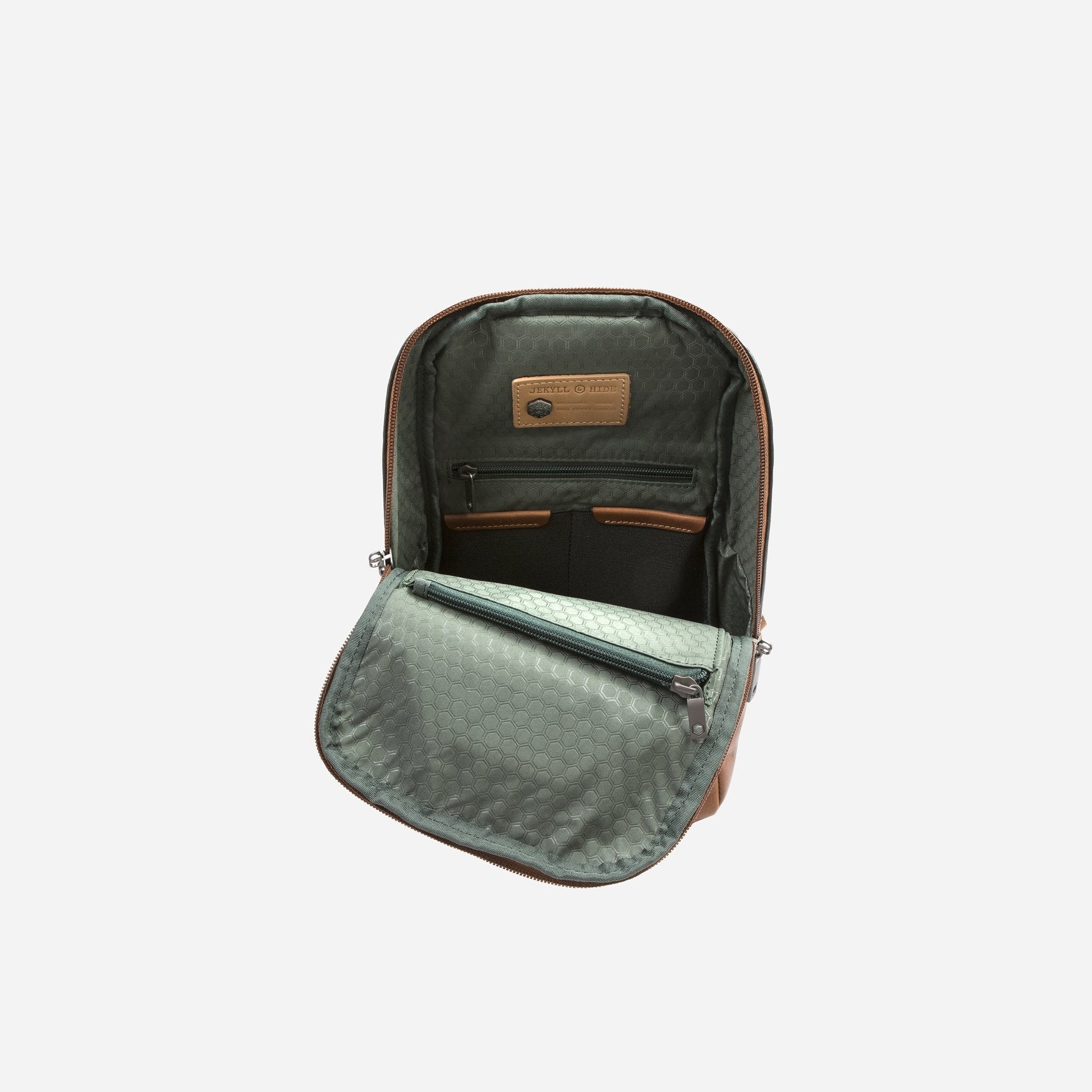 Jekyll & Hide Montana Single Strap Backpack for Men - Durable Leather Sling Bag with Adjustable Strap - Perfect for Travel, Hiking & Everyday Use