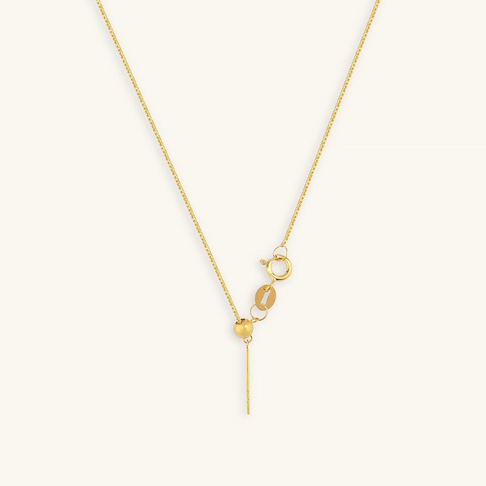 Elegant 18K Gold Slim Bar Pendant Necklace for Women - Perfect for Everyday Wear, Date Nights & Special Occasions