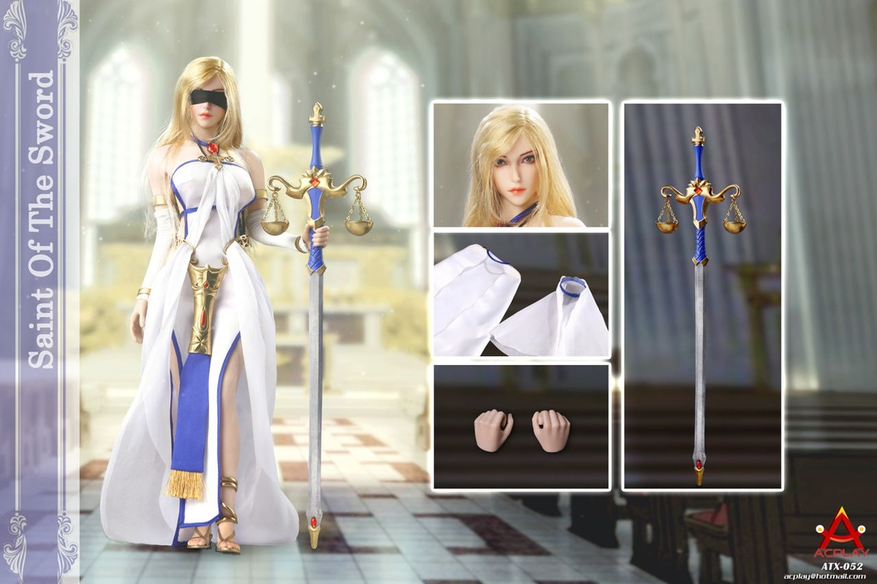 ACPLAY 1/6 Scale ATX 052 Gnome Killer Saint Of The Sword (Sword Maiden) Collectible Action Figure - Perfect for Anime Fans, Model Display & Gift Giving