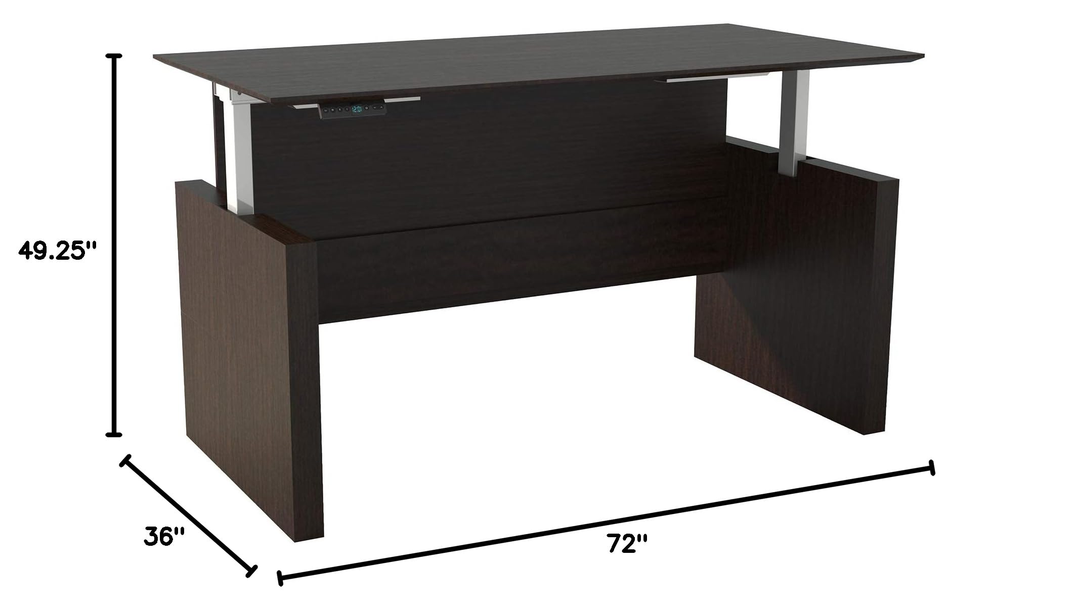 Height-Adjustable 72
