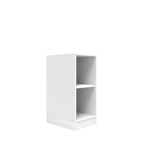 40cm All-in-One Storage Shelf with Adjustable Compartments - Perfect for Home, Office, and Closet Organization