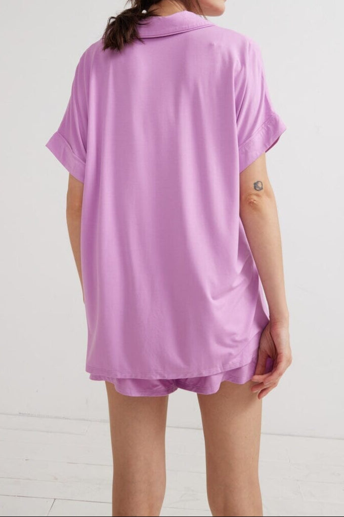 Ultra Soft Jersey Short Pajama Set for Women - Comfortable Sleepwear for Summer Nights & Lounge Wear at Home