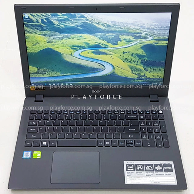 Aspire E5 Laptop - Intel Core i7-5500U, NVIDIA GeForce 940M, 8GB RAM, 1TB HDD, 15.6