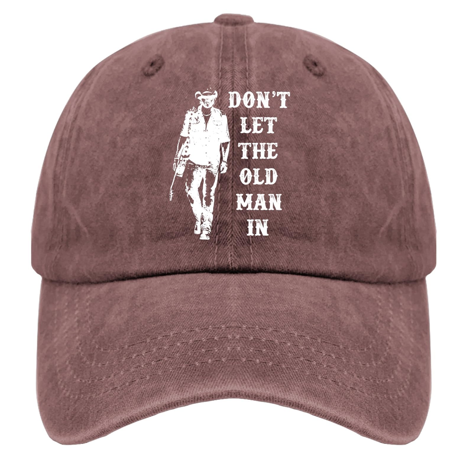 Vintage Washed Baseball Caps for Men - Breathable Old Man Style Hats - Perfect for Outdoor Sports, Casual Wear & Daily Use
