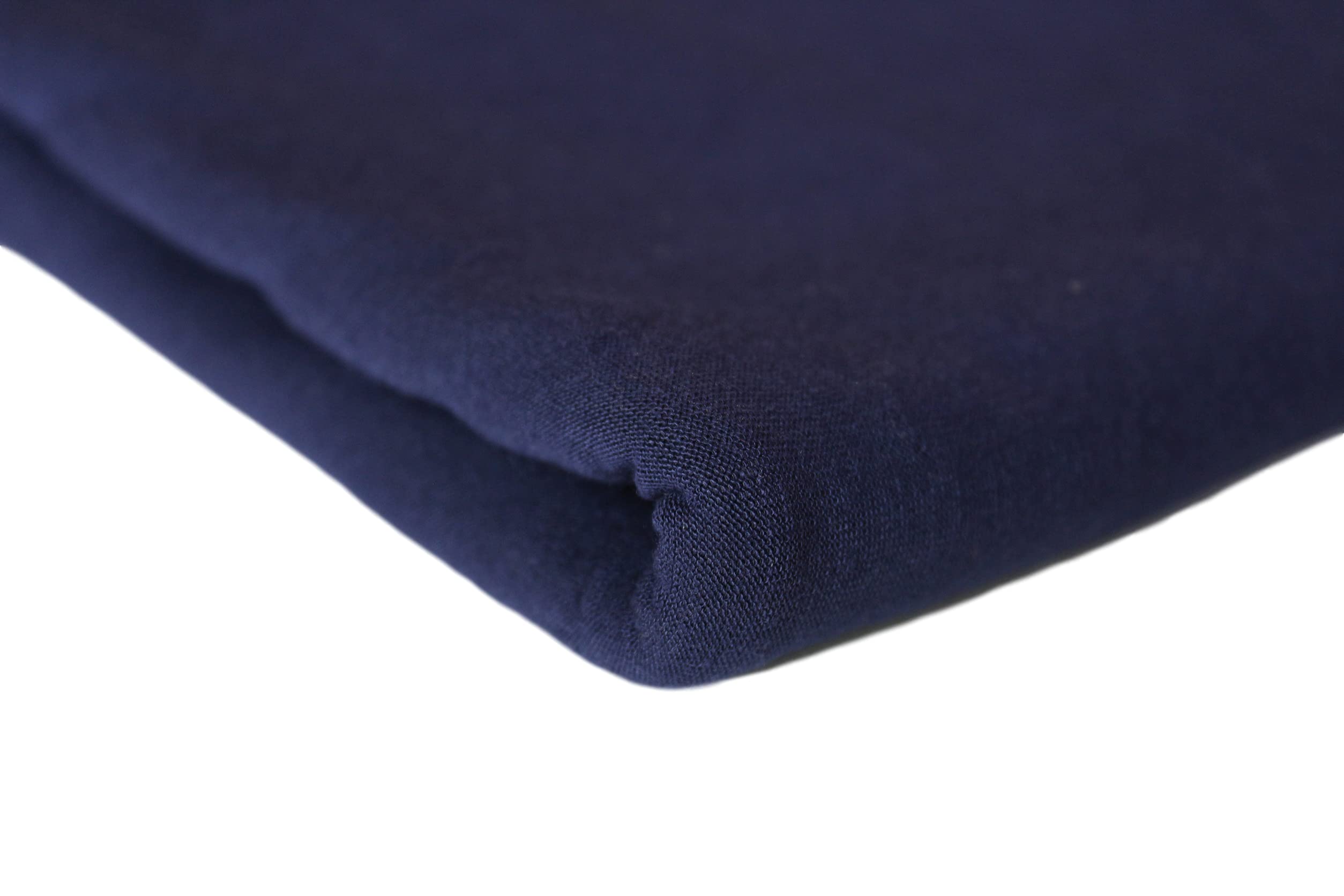 Premium Solid Posing Fabric Backdrop for Photography - 2 Yards, 25 Color Options (Navy Blue) - Perfect for Studio Portraits, Product Shoots & Social Media Content Creation