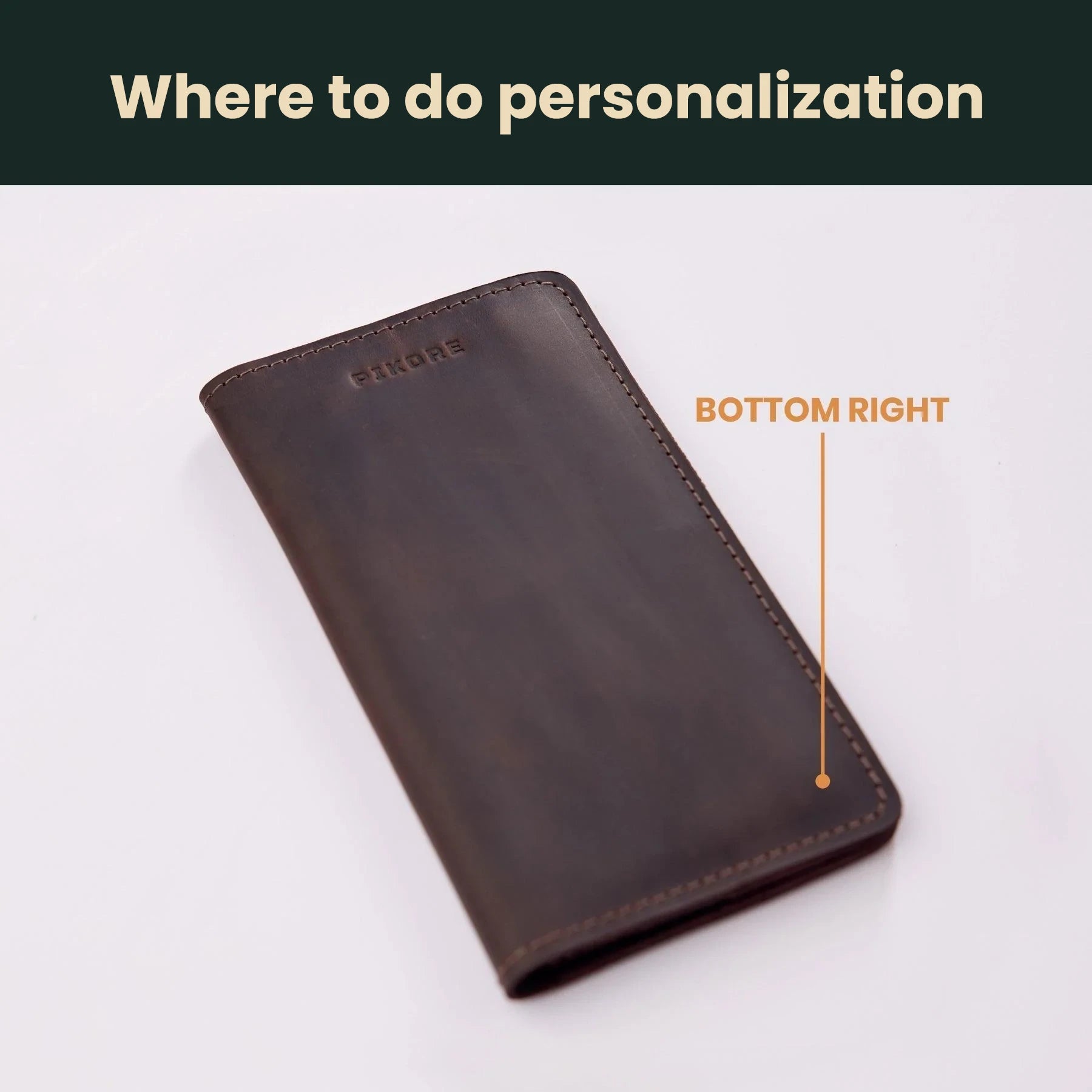 Premium Long Oxford Leather Wallet for Men - Slim RFID Blocking Bifold Wallet with Multiple Card Slots - Perfect for Travel, Business & Everyday Use