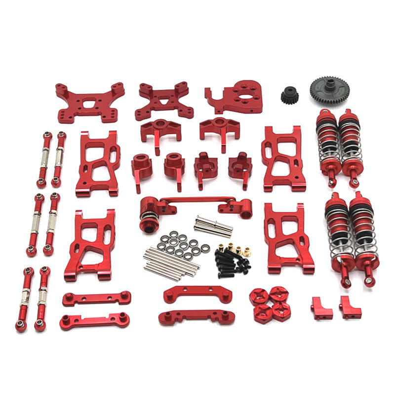 WLtoys 124007 RC Car Upgrade Parts Kit - High-Performance Replacement Parts for RIaarIo, XDKJ 001, 006 & AM X12 Models - Perfect for Off-Road Racing and DIY RC Car Maintenance
