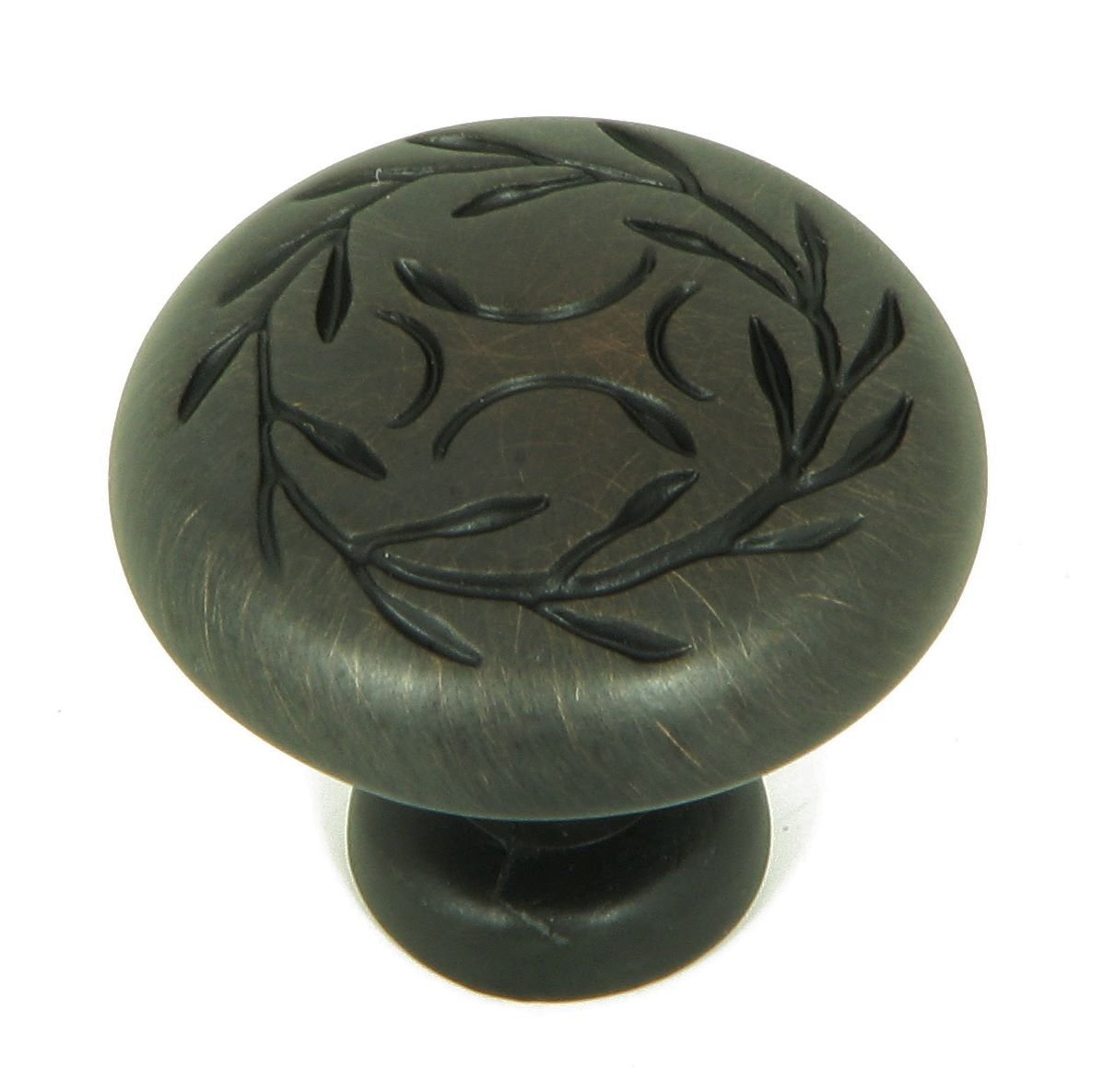 Vintage Oil Rubbed Bronze Cabinet Knobs - Classic Pull Handles for Kitchen Cabinets, Dressers & Furniture (Set of 10) - Perfect for Home Renovation & DIY Projects