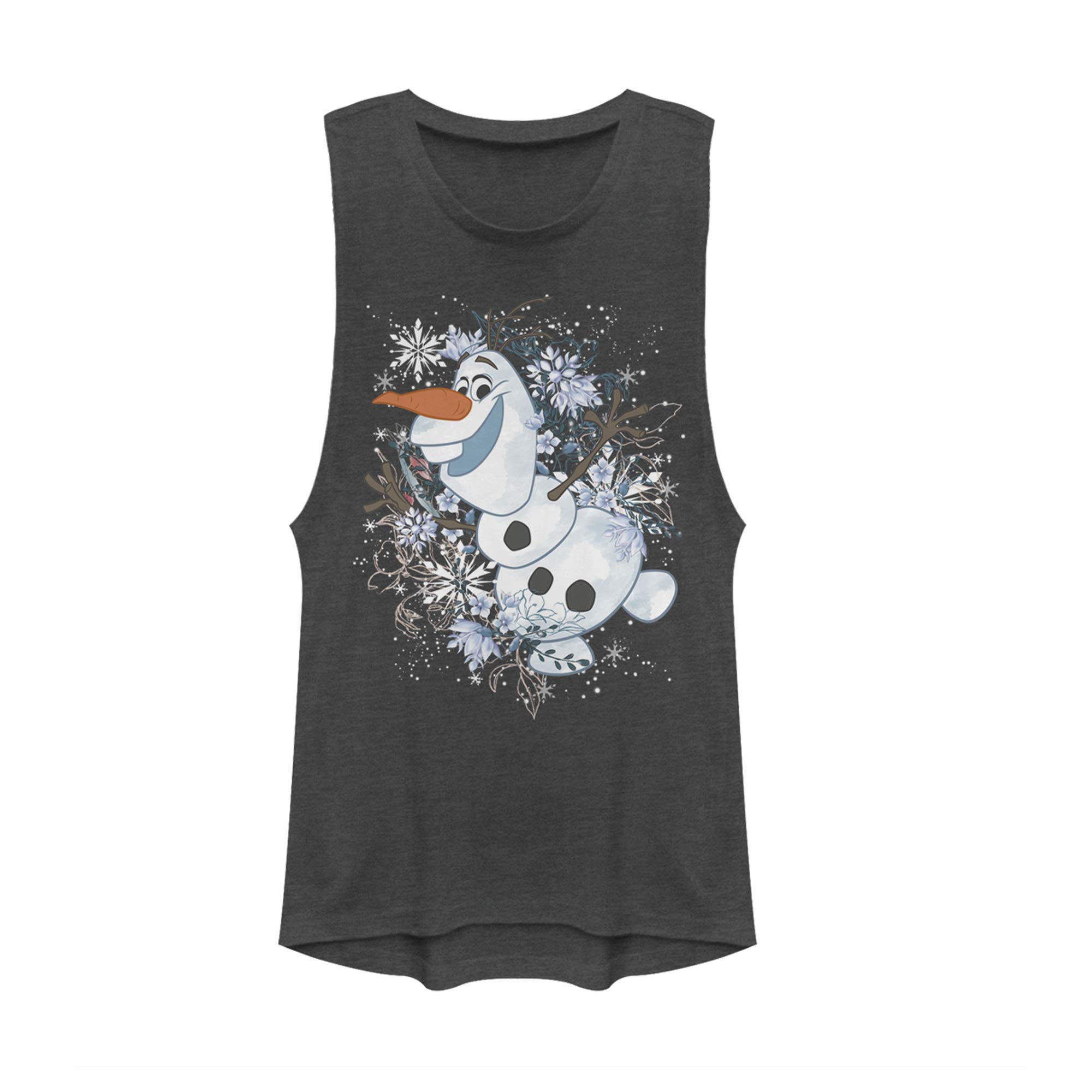 Women's Frozen Olaf Dream Festival Muscle Tee - Disney Movie Party Outfit