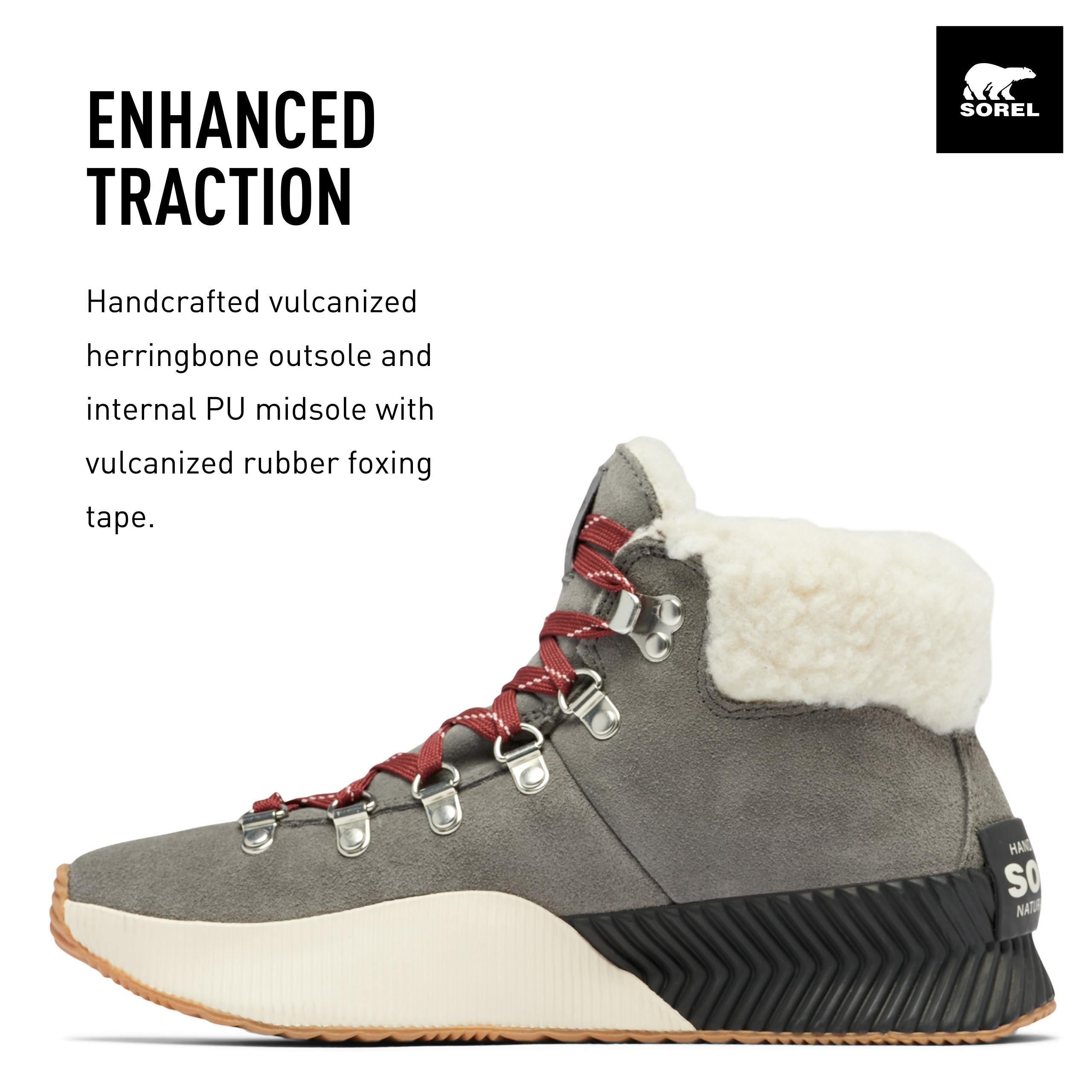 Sorel Women's N About 3 Conquest Waterproof Winter Boots - Fashionable Snow Boots for Women, Waterproof & Insulated for Cold Weather, Perfect for Snowy Days, Hiking and Outdoor Adventures