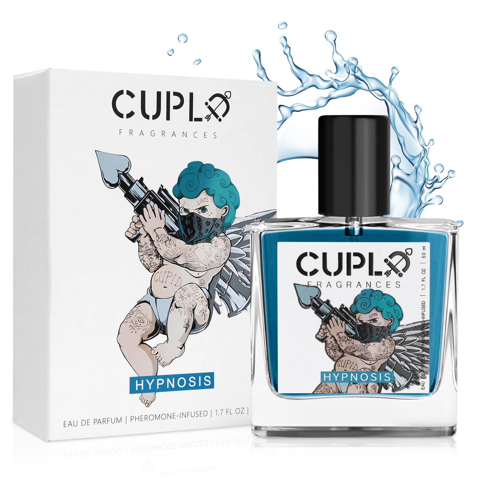 Premium Hypnosis Cologne for Men - Long-Lasting Pheromone-Infused Fragrance Enhances Attraction & Intimacy | Romantic Date Night & Special Occasion Scent | Perfect Christmas Gift for Boyfriend or Husband