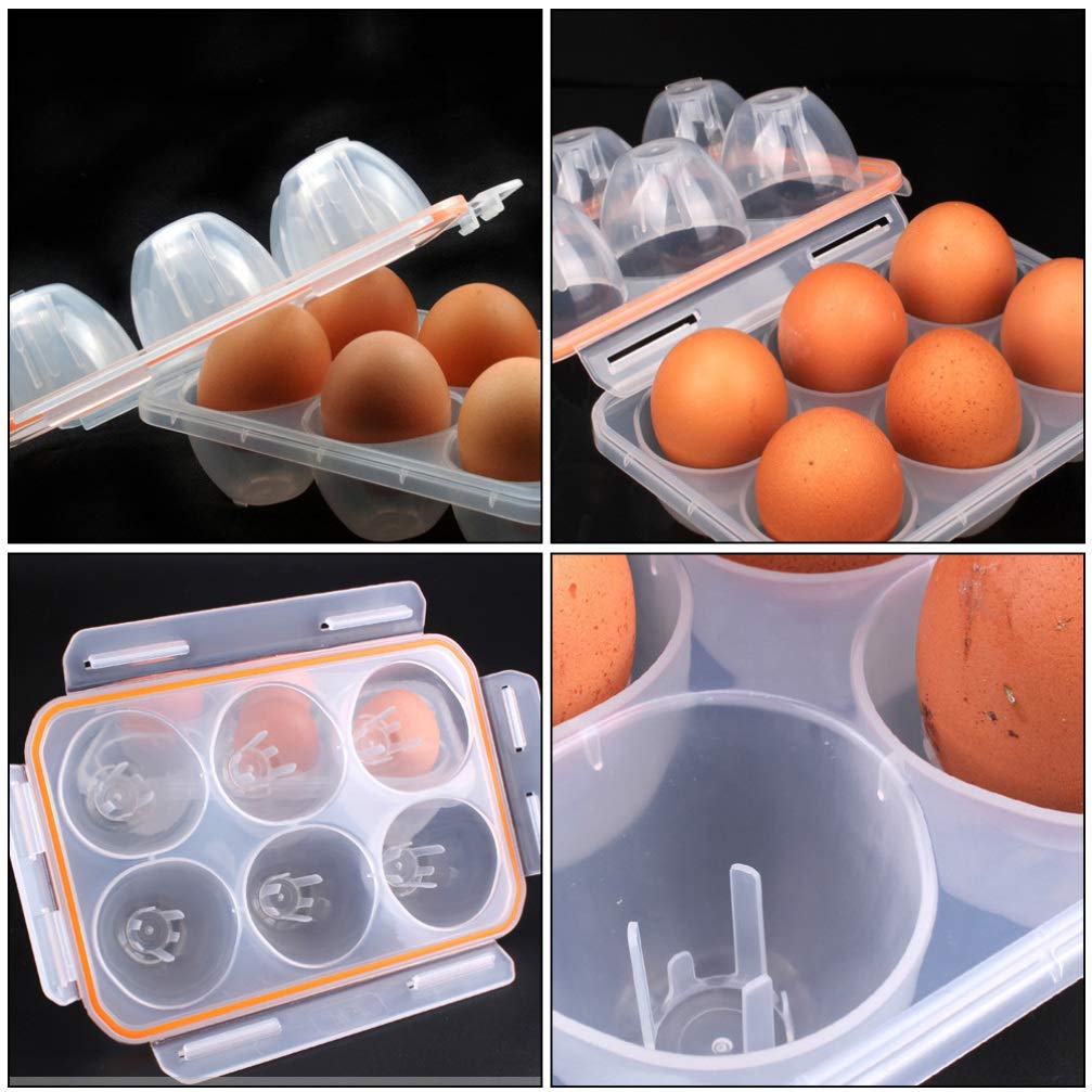 Portable Egg Storage Box - 1PC Silicone Egg Holder for Refrigerator & Outdoor Camping | Deviled Egg Container & Travel Egg Case | Perfect for Picnics, BBQs, and Kitchen Organization