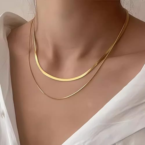Two Layer Titanium A Snake Chain