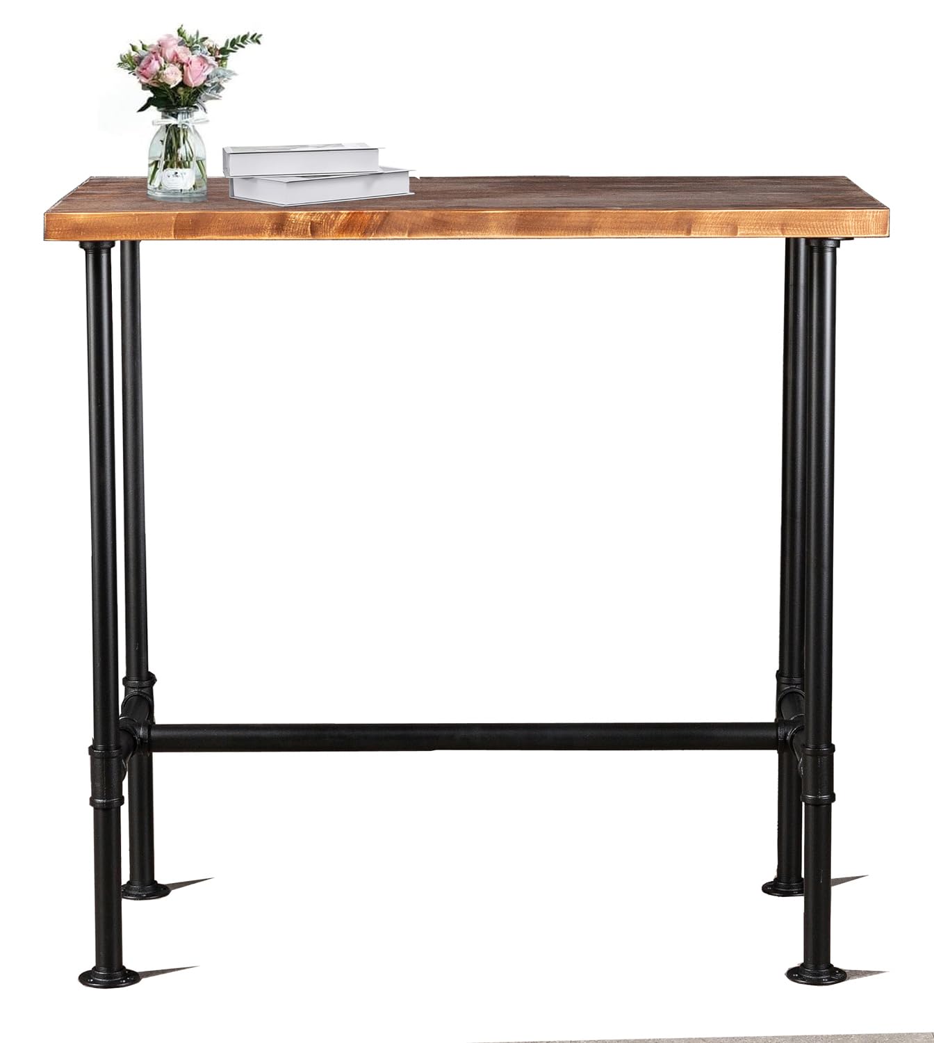 Industrial Pipe Dining Table - 43.3