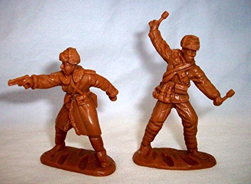 Korean War Chinese Infantry Toy Soldiers - 54mm (1:32 Scale) Classic Military Collectibles - Perfect for History Enthusiasts & Wargaming Scenes