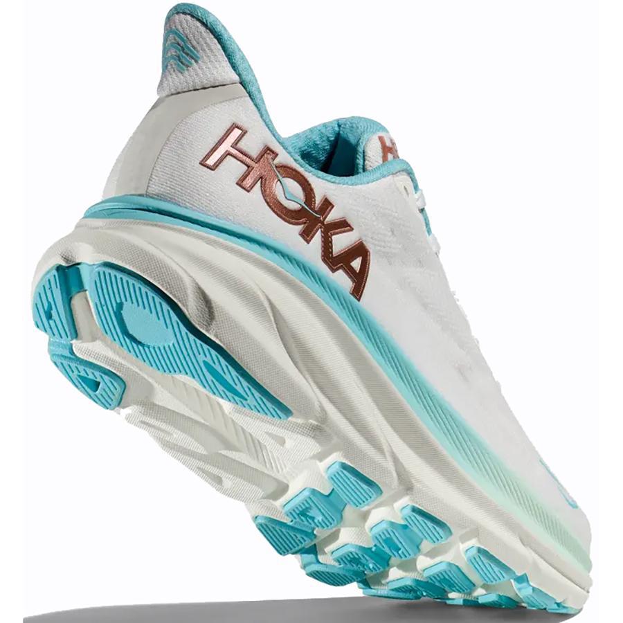 HOKA Women's Clifton 9 Running Shoes - Lightweight Cushioned Sneakers for Road Running, Walking & Gym Workouts | Perfect for Marathon Training, Jogging & Everyday Comfort