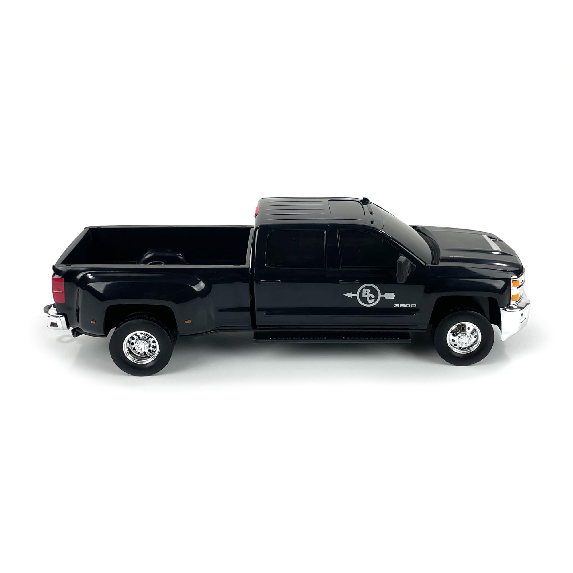 Realistic 1:20 Scale Chevrolet Silverado Dually Truck Toy with Trailer Hitch - Big Country Toys Farm Vehicle for 3+ Year Old Boys | Pretend Play, Gift for Kids, Farm & Construction Role Play Scenes