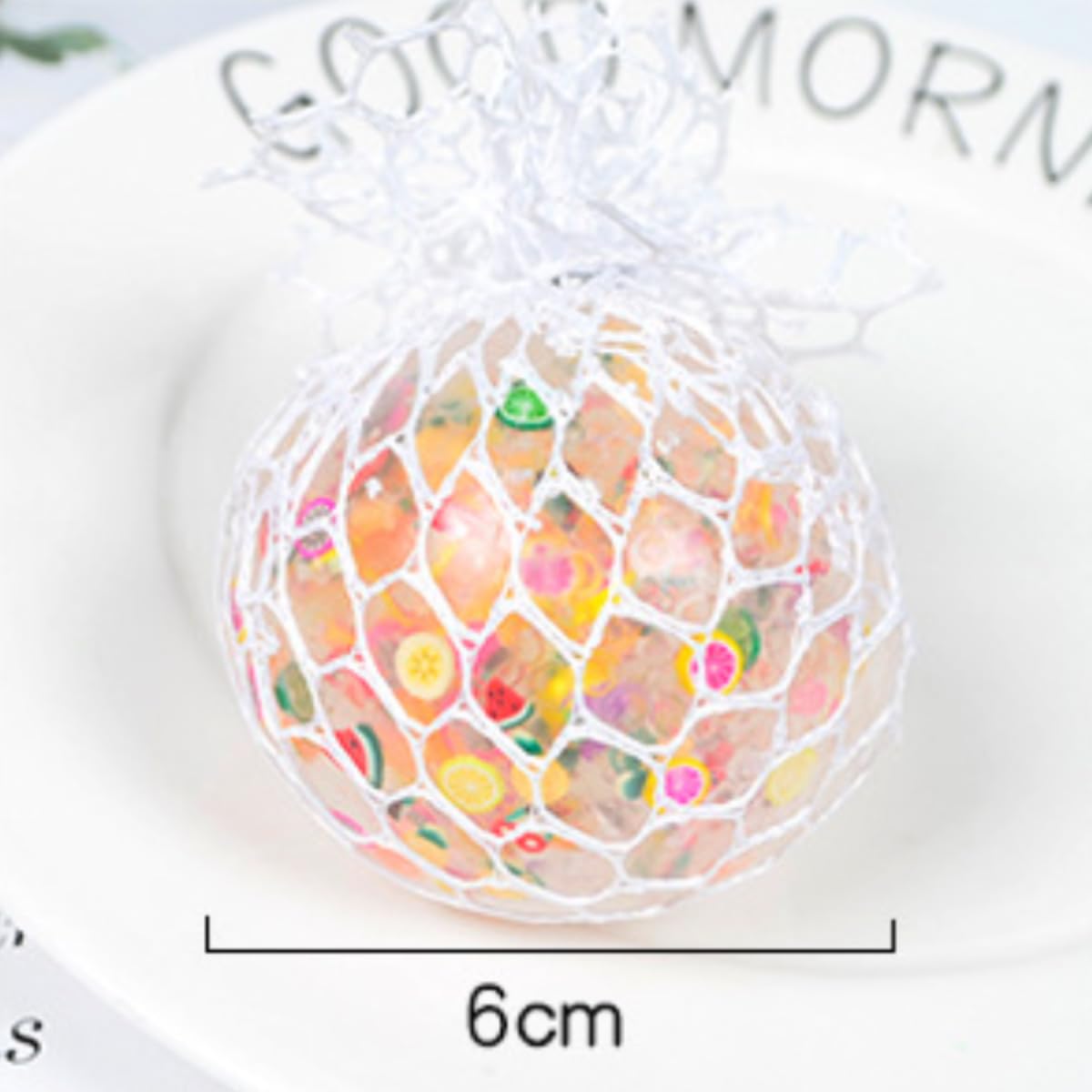 1PCS Squishy Grape Mesh Stress Ball - Sensory Fidget Toy for Anxiety Relief, Hand Therapy & Stress Management - Perfect for Office, Classroom & Home Use
