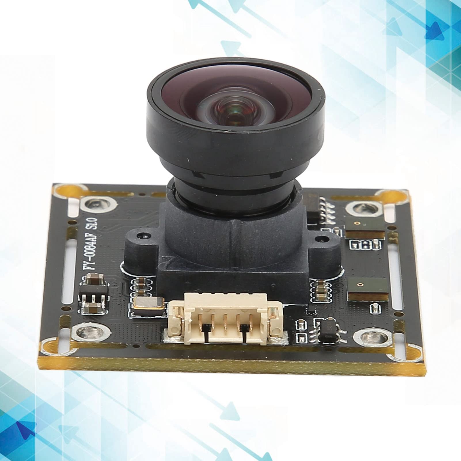 8MP 4K HD Wide Angle USB Webcam Module with Free Replacement Lens - Plug & Play - Perfect for Video Conferencing, Live Streaming & Security Monitoring