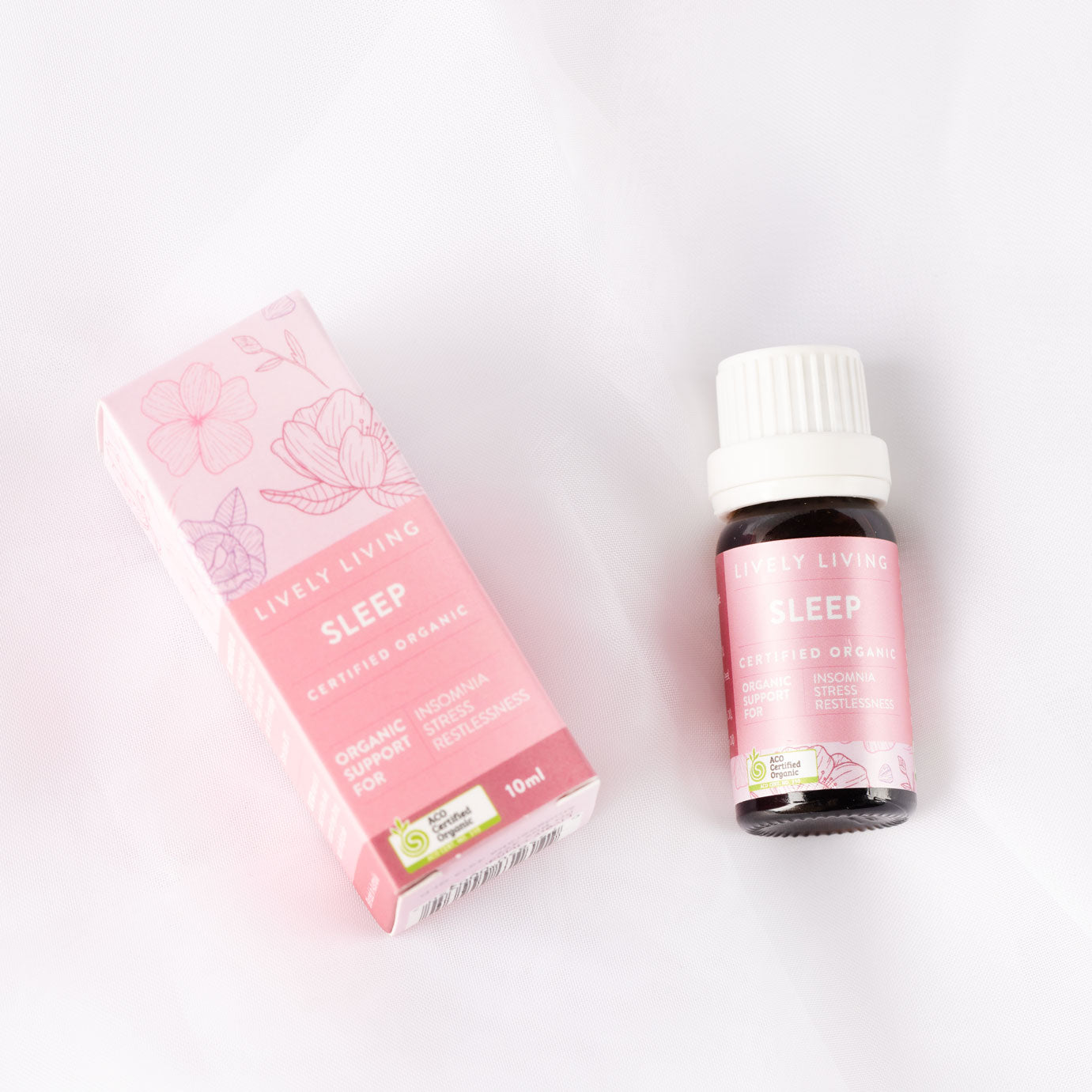 Organic Lavender Essential Oil for Sleep - 10ml Pure Aromatherapy Oil for Relaxation, Stress Relief & Better Sleep - Perfect for Diffusers, Massage & Bedtime Rituals