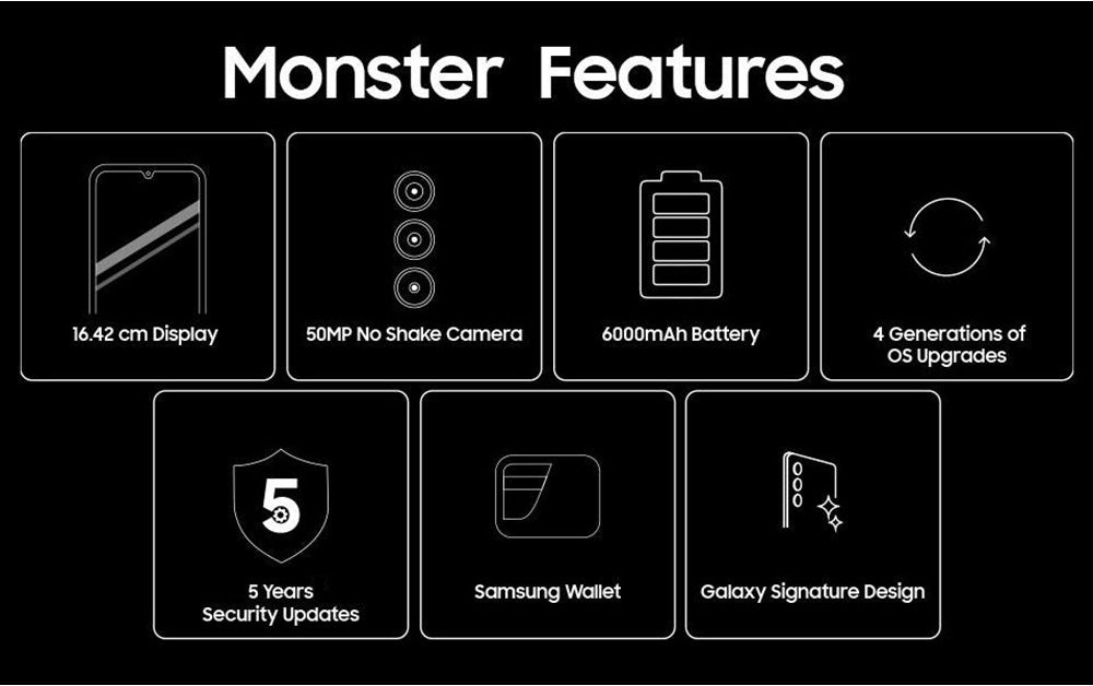 Samsung Galaxy M34 5G Unlocked Smartphone - 6.5