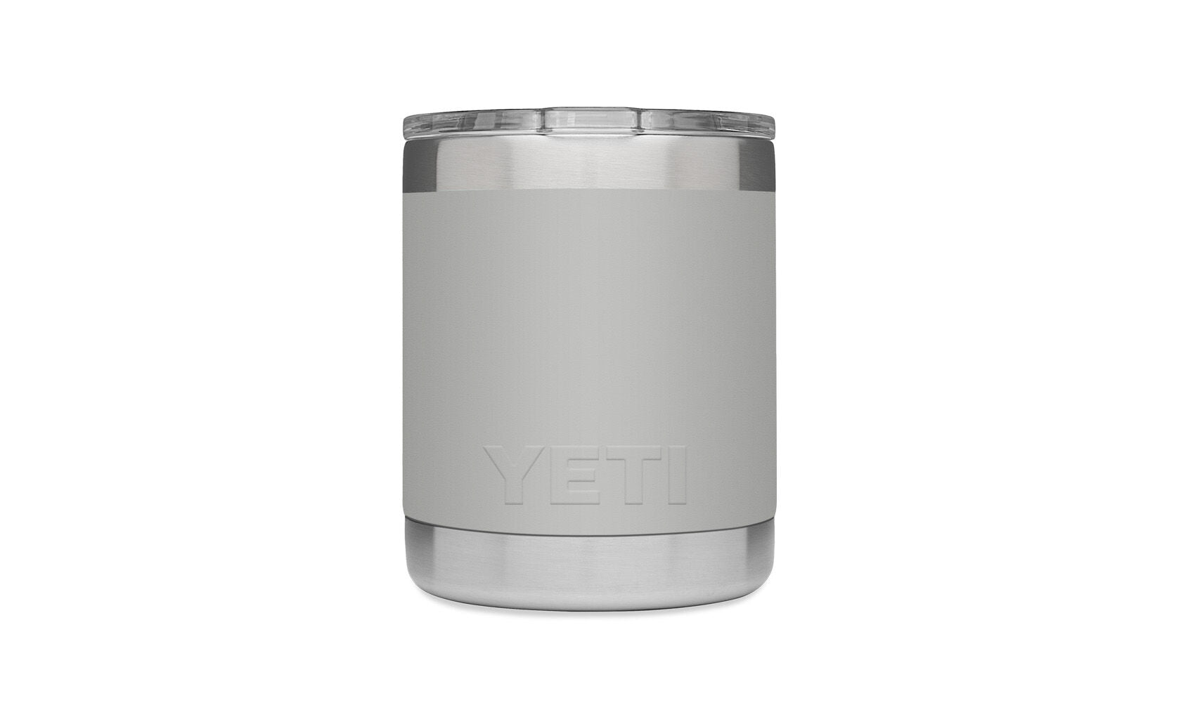 Yeti Rambler 10 oz Lowball Tumbler - Granite Gray - Insulated Stainless Steel Cup for Cocktails, Whiskey, and Cold Drinks at Home or Outdoors