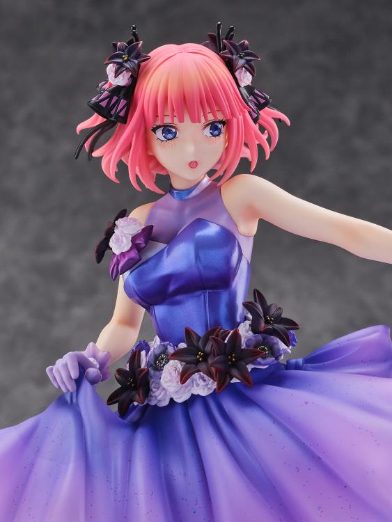 EStream Shibuya Scramble 1/7 Scale Figure - The Quintessential Quintuplets Movie Nino Nakano (Floral Dress Ver.) Anime Collectible Statue - Perfect for Display, Anime Collections & The Quintessential Quintuplets Fans