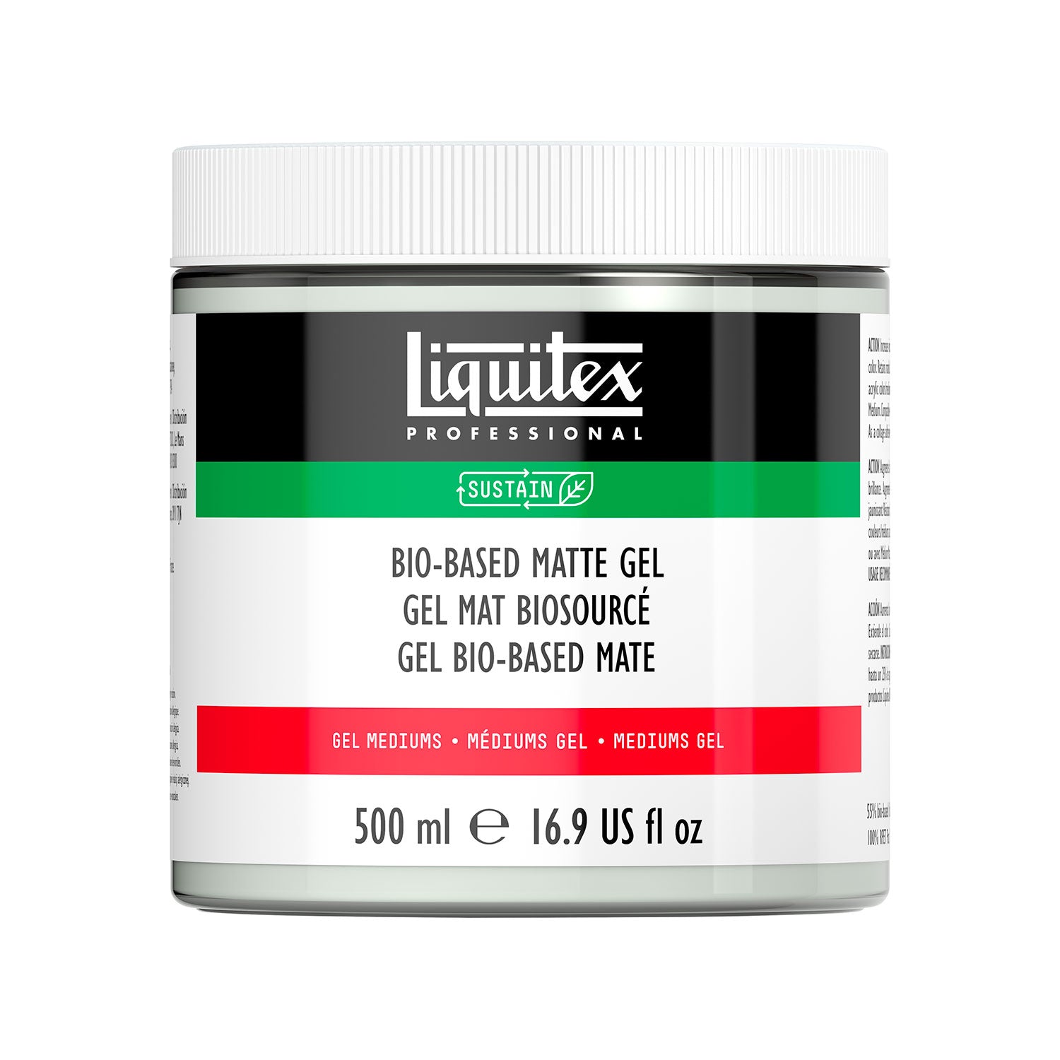 Organic Bio-Based Gel Medium for Hair Styling & Skincare - Natural Hold & Hydration for Curly, Wavy & Straight Hair - Vegan & Cruelty-Free Hair Gel for Daily Styling & Moisturizing