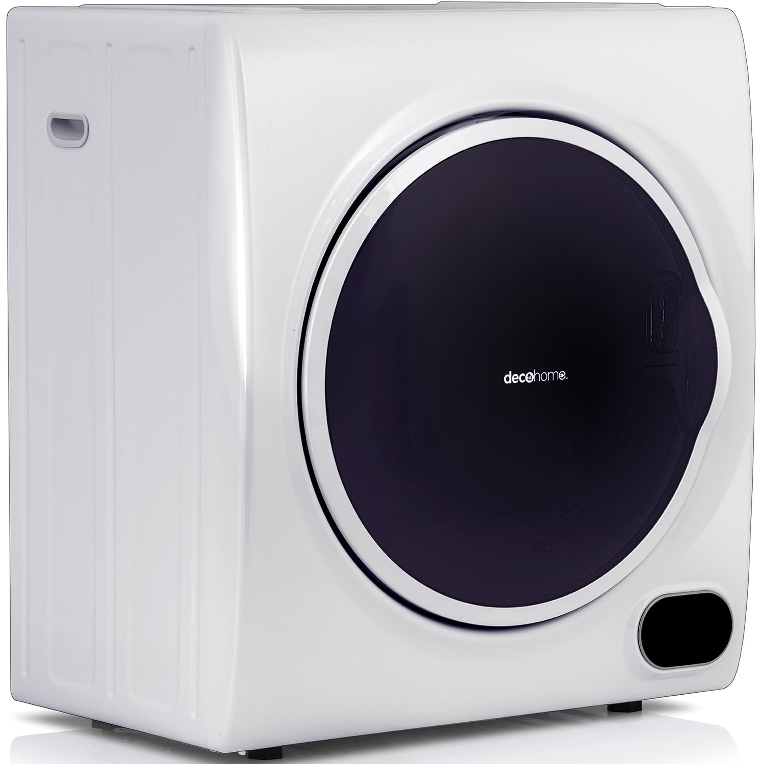 1400W Front Load Tumble Dryer with Stainless Steel Tub - 4 Drying Programs, Auto Humidity Sensor & LCD Touch Panel | Perfect for Apartments, Laundromats & Small Homes | Fast Drying & Energy Efficient