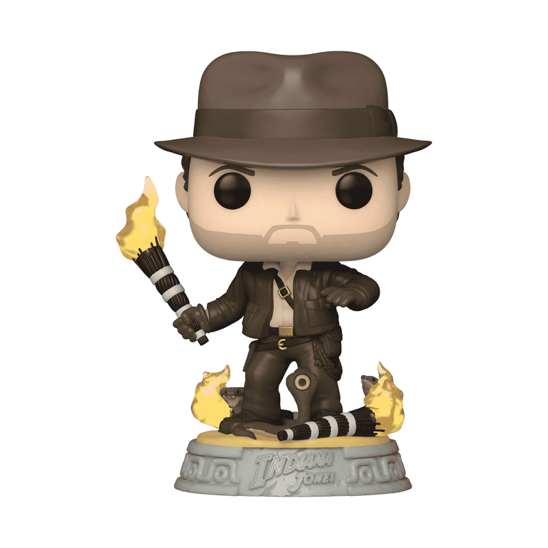 Indiana Jones Adventure Action Figure with Snakes #1401 - Perfect for Collectors, Movie Fans, and Adventure-Themed Displays