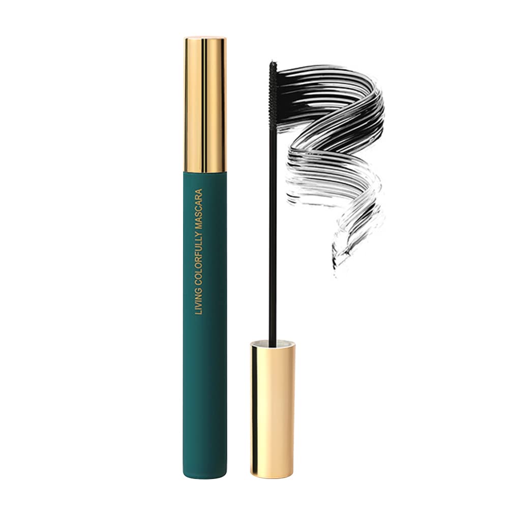 Waterproof Long-Lasting Lengthening Mascara - Black Volumizing Mascara for Eye Lashes, Smudge-Proof & Clump-Free | Perfect for Everyday Wear, Date Night & Special Occasions