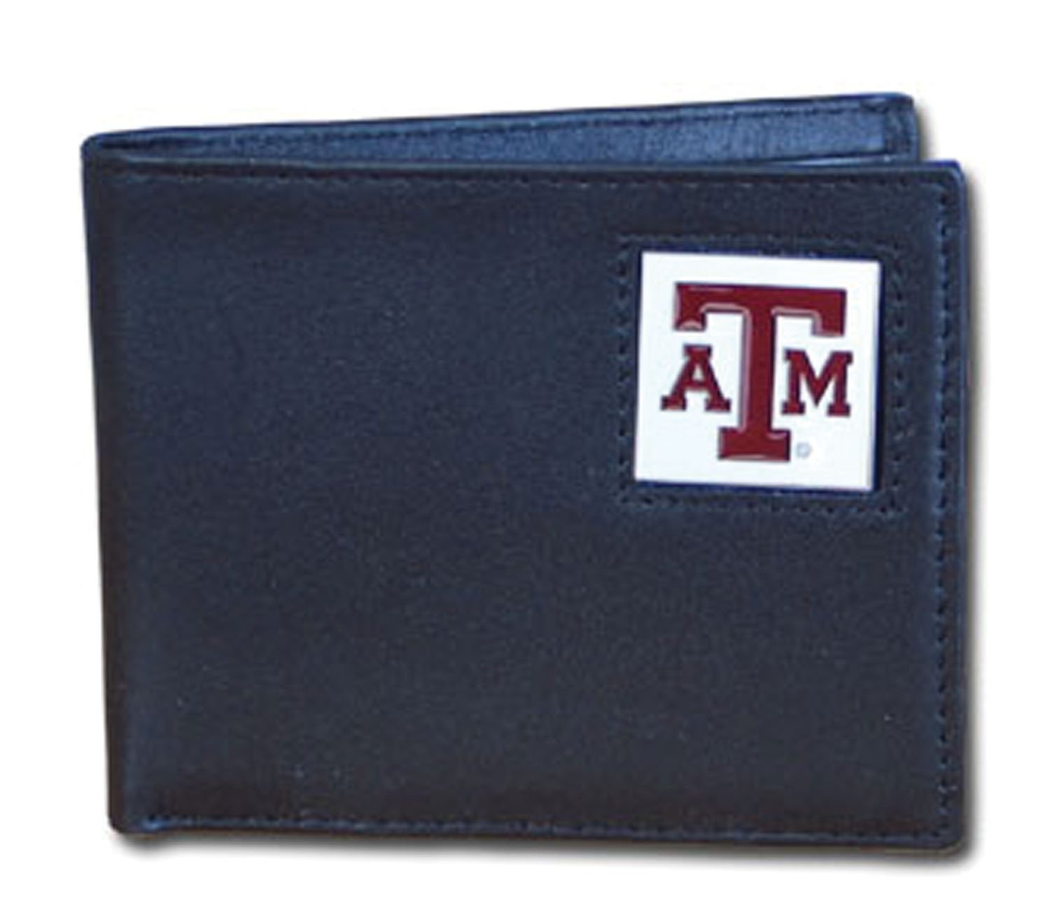 Siskiyou Sports NCAA Genuine Leather Bi-fold Wallet for Men - Perfect for College Fans, Gifts, and Everyday Use