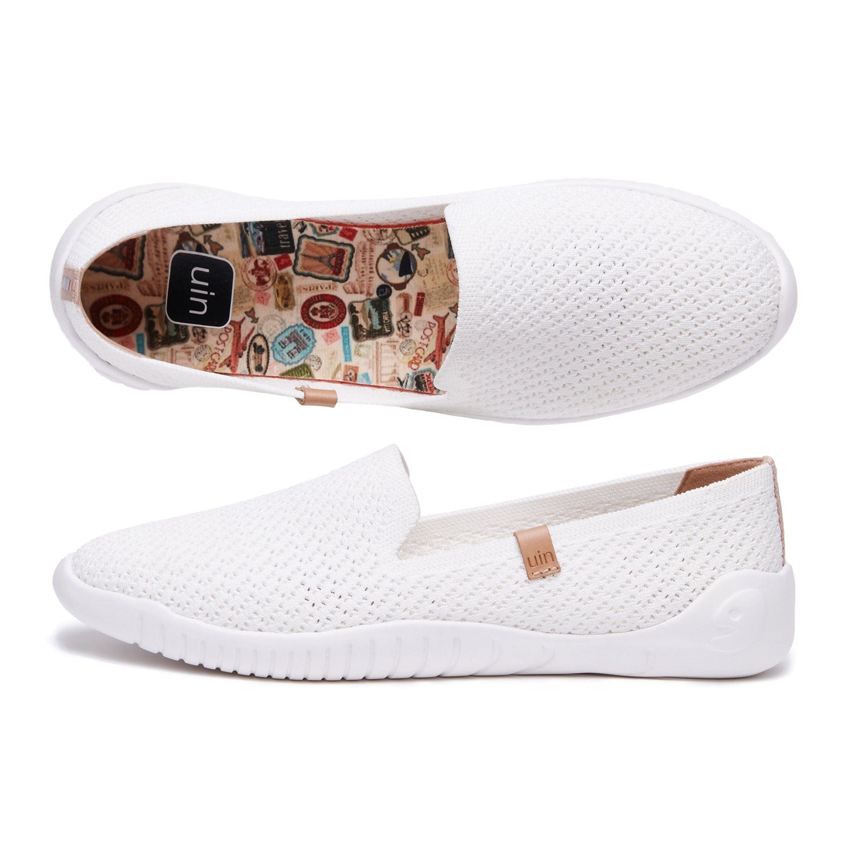 Pure White Minorca II Women's Shoes - Comfortable & Stylish Casual Sneakers for Walking, Running, and Everyday Wear