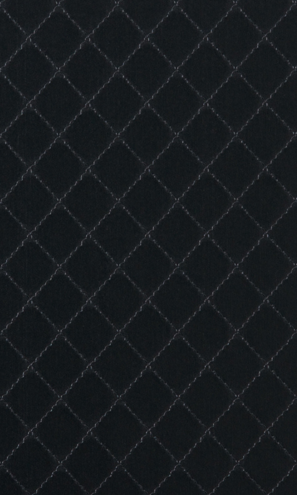 Black Classic Diamond Geometric Wallpaper SR1819 - Peel and Stick Removable Wallpaper for Bedroom, Living Room, Bathroom Decor