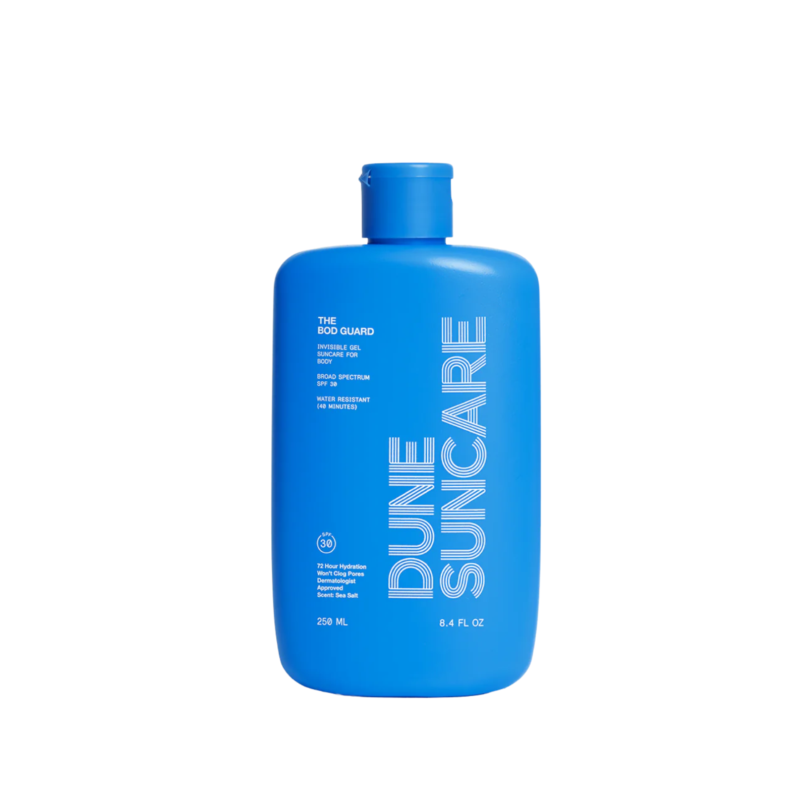Dune Suncare The Bod Guard 8.4 FL OZ SPF 30 Sunscreen Lotion - Award Winning Sea Salt Scented Body Moisturizer for Beach, Pool & Outdoor Activities