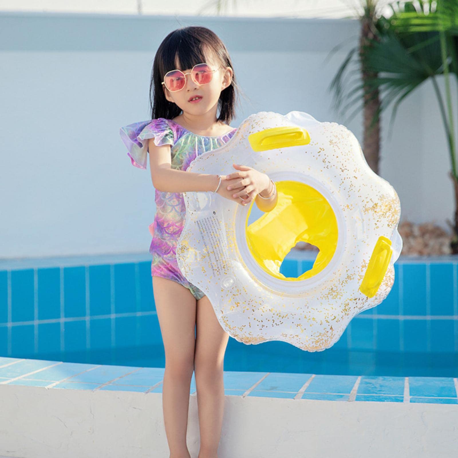 **Heavy Duty Pool Floats for Adults & Kids - Inflatable Lake Tubes, Beach Rafts, and Ride-Ons for Summer Fun - Perfect for Swimming Pools, Lakes, Beaches, and Outdoor Parties**