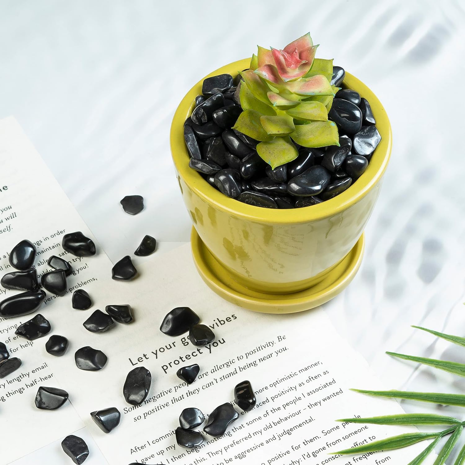 Natural Black Tourmaline Crystal Chips - 1 Lb Bulk Tumbled Gemstones for Reiki Healing, Witchcraft & Jewelry Making | Irregular Shaped Crushed Stones for Spiritual Protection, Energy Cleansing & DIY Crafts | Perfect Valentine's Gift for Crystal Lovers