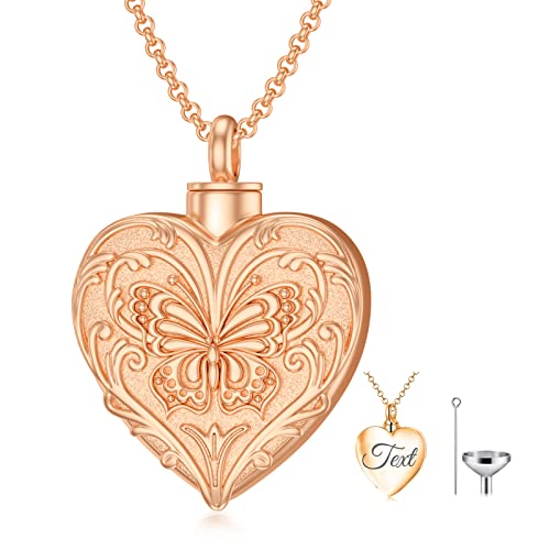 O3-Rose gold butterfly