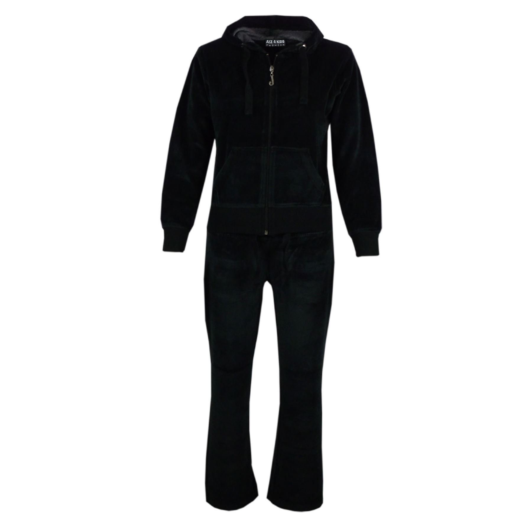 **A2Z4Kids Girls Velour Tracksuit Set - Soft Hoodie & Joggers for Ages 7-13 | Cozy Outfit for School, Playdates & Casual Wear**    (If the original title was in Chinese, the optimized English version would be the same as above.)