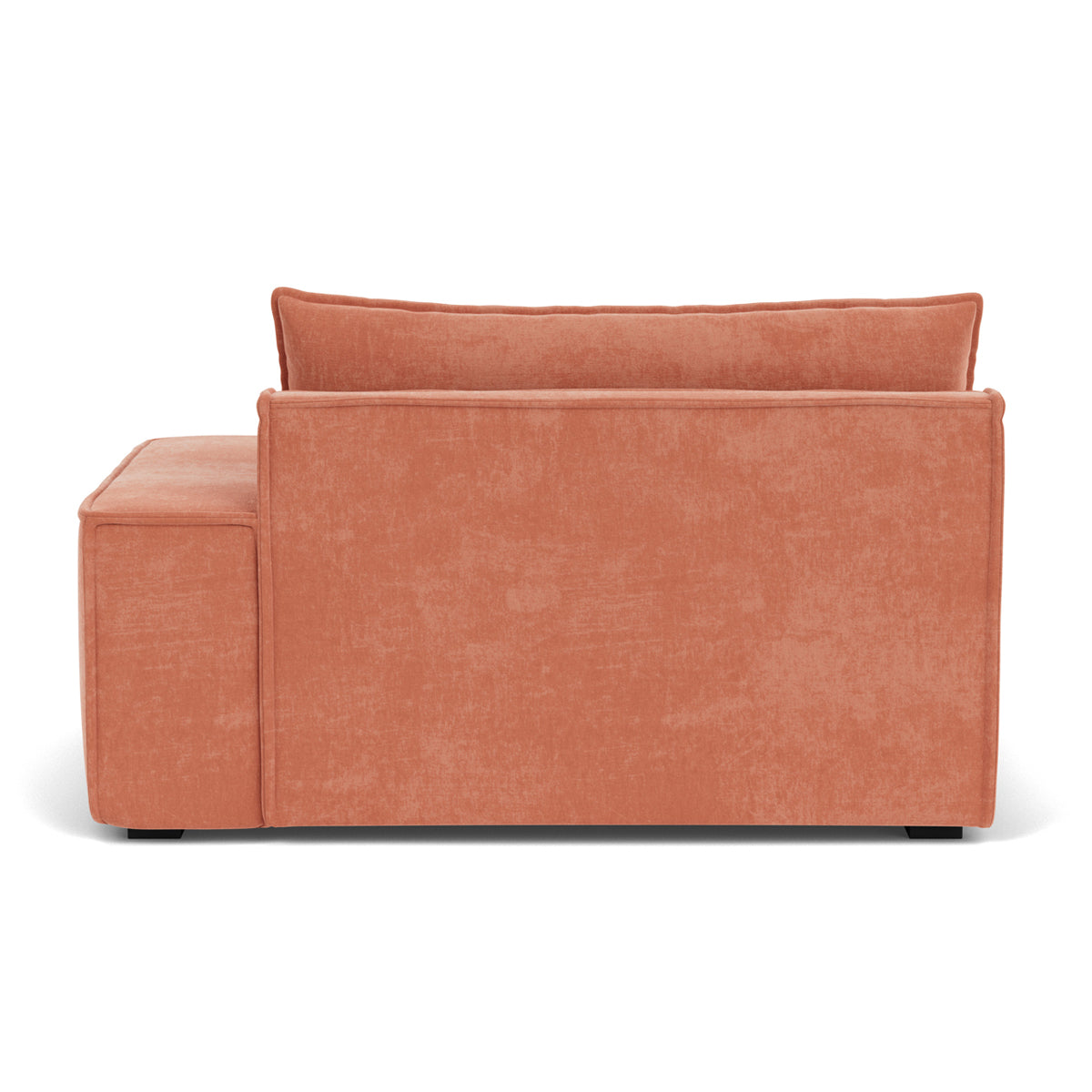 Daphne Fabric 1-Seater Right Arm Modular Sofa - Compact Modern Living Room Furniture for Small Spaces & Apartments