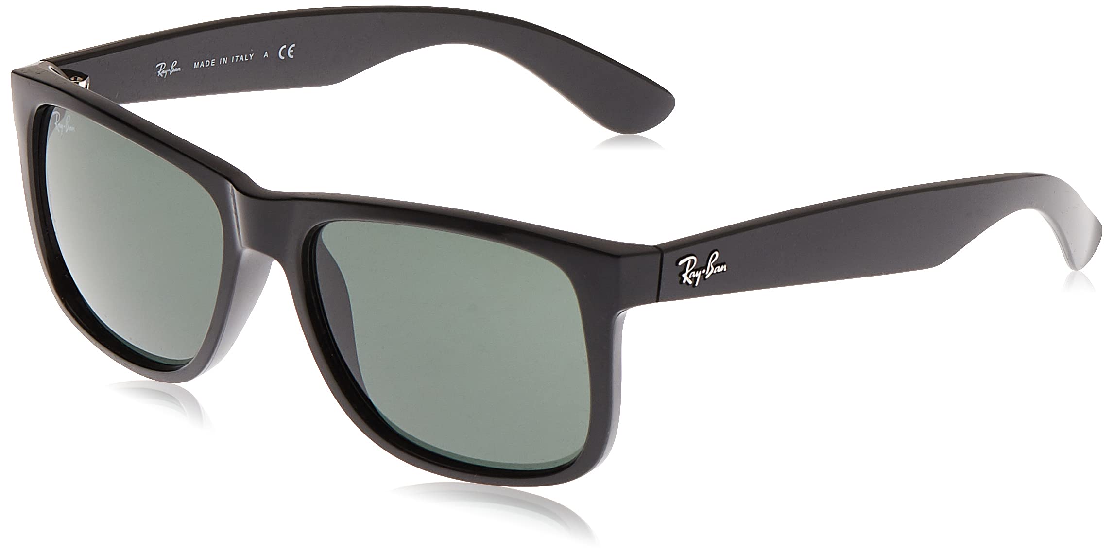 Ray-Ban RB4165 Justin Classic Rectangular Sunglasses for Men & Women - UV Protection, Polarized Lenses, Fashion Eyewear for Driving, Beach & Outdoor Activities