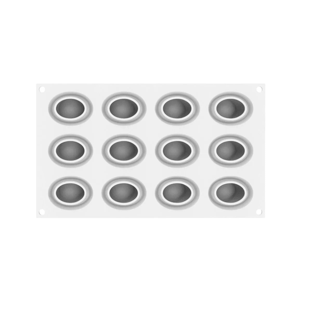 Silikomart Nebula 30 Silicone Mold - 12 Unique Galaxy & Space Themed Forms for Baking, Chocolate & Candy Making | Perfect for Birthday Cakes, Cupcakes & DIY Desserts