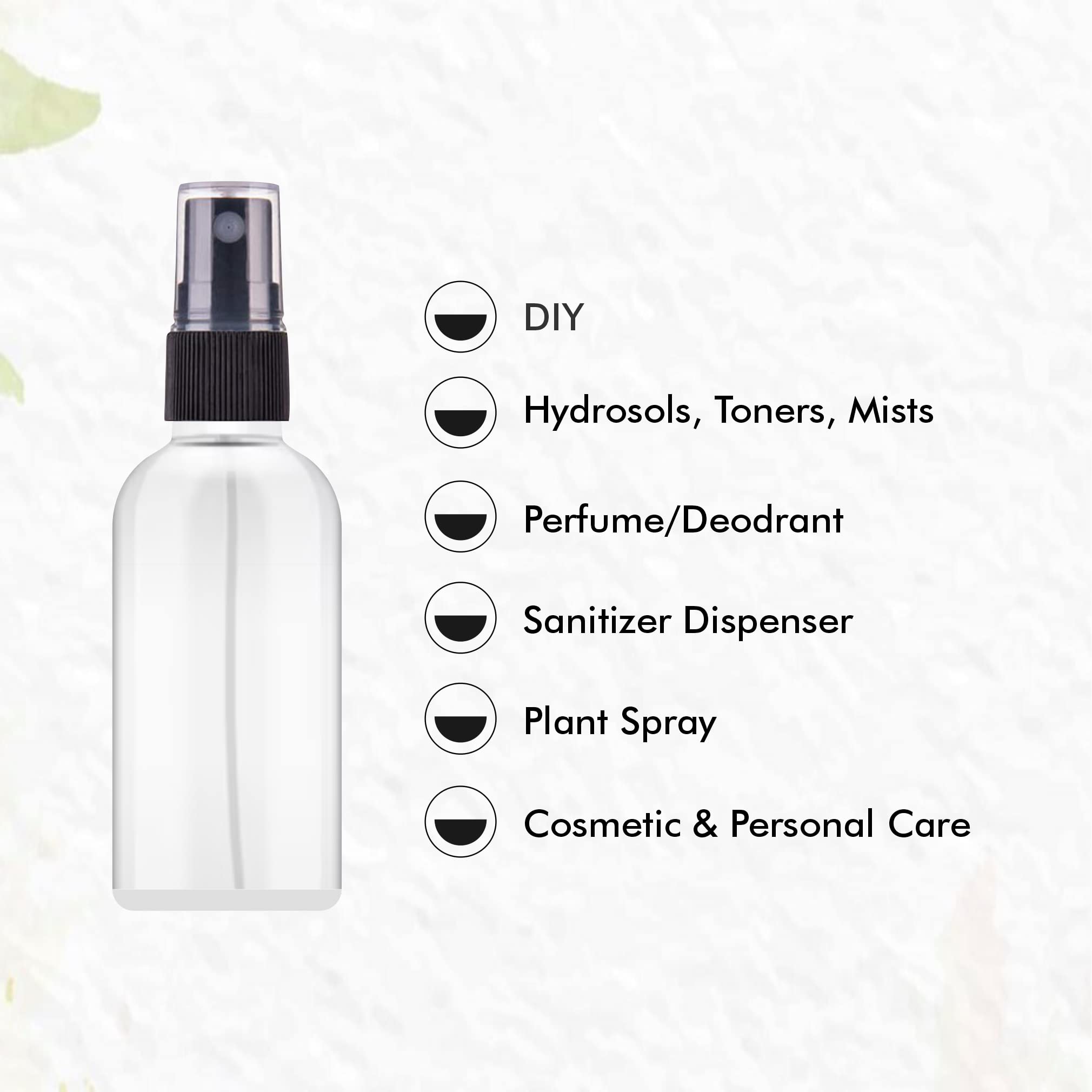 **PACKCESS 50ml Hair Root Applicator Bottle with Comb Cap & Fine Mist Spray – Refillable Travel Bottle for Hair Oil, Shampoo, Medicine & Beauty Products (Set of 2+2) – Perfect for Salon, Home & Travel Use**