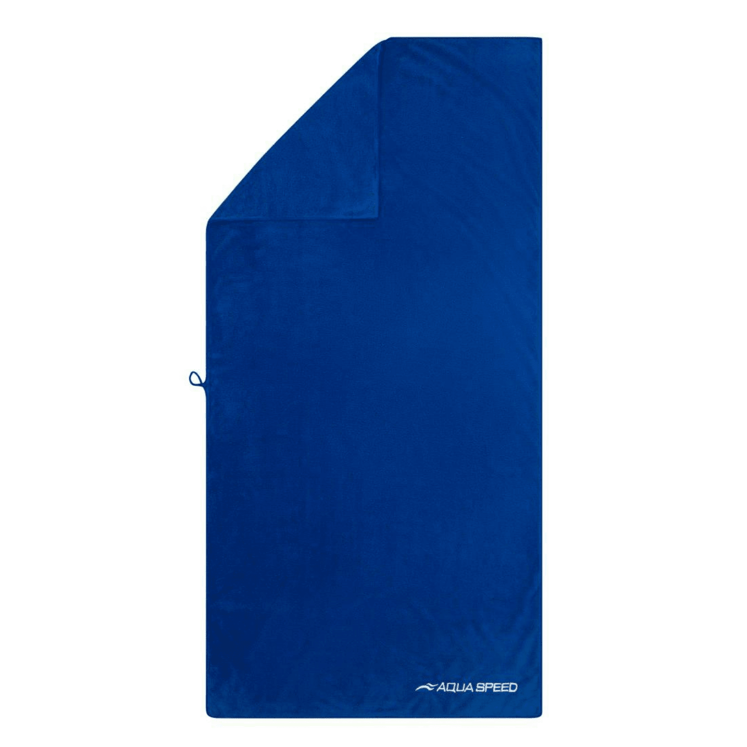 Aqua Speed Quick Dry Microfiber Towel - Ultra Absorbent, Lightweight & Soft - Perfect for Swimming, Gym, Travel & Beach - Deep Blue