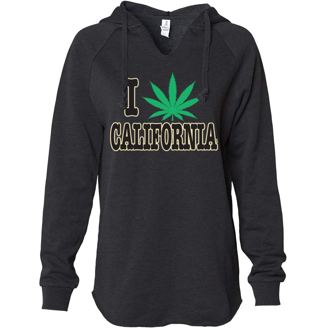 California Women's Soft Hooded Pullover - Cozy Fleece Sweatshirt for Casual Wear & Outdoor Activities