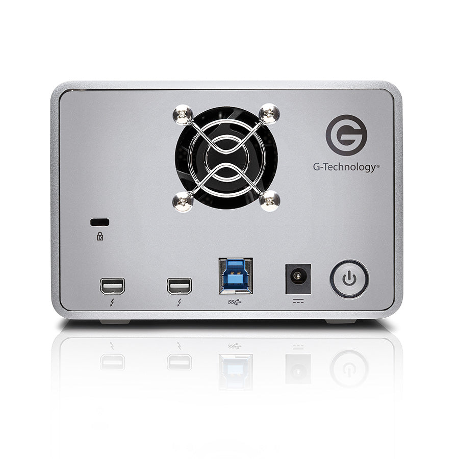 G Technology 8TB G RAID 2 External Hard Drive - Thunderbolt 2 & USB 3.0 - High-Speed Storage for Video Editing, Photography & Data Backup (Mac & PC Compatible)