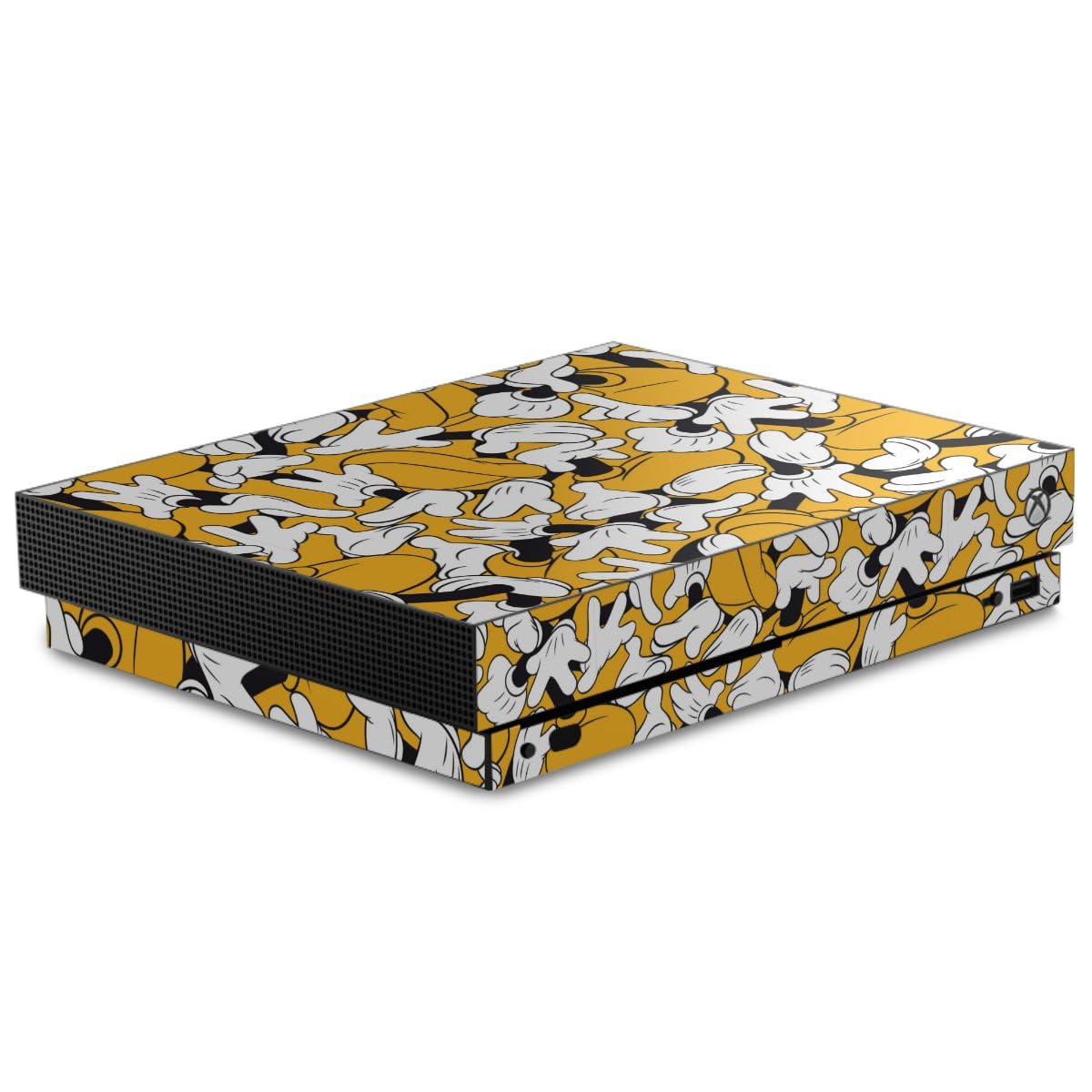 Official Licensed Mickey Mouse Disney Skin Compatible with Microsoft Xbox One X - Protective Vinyl Sticker Decal for Gaming Console Customization - Perfect for Disney Fans & Gamers