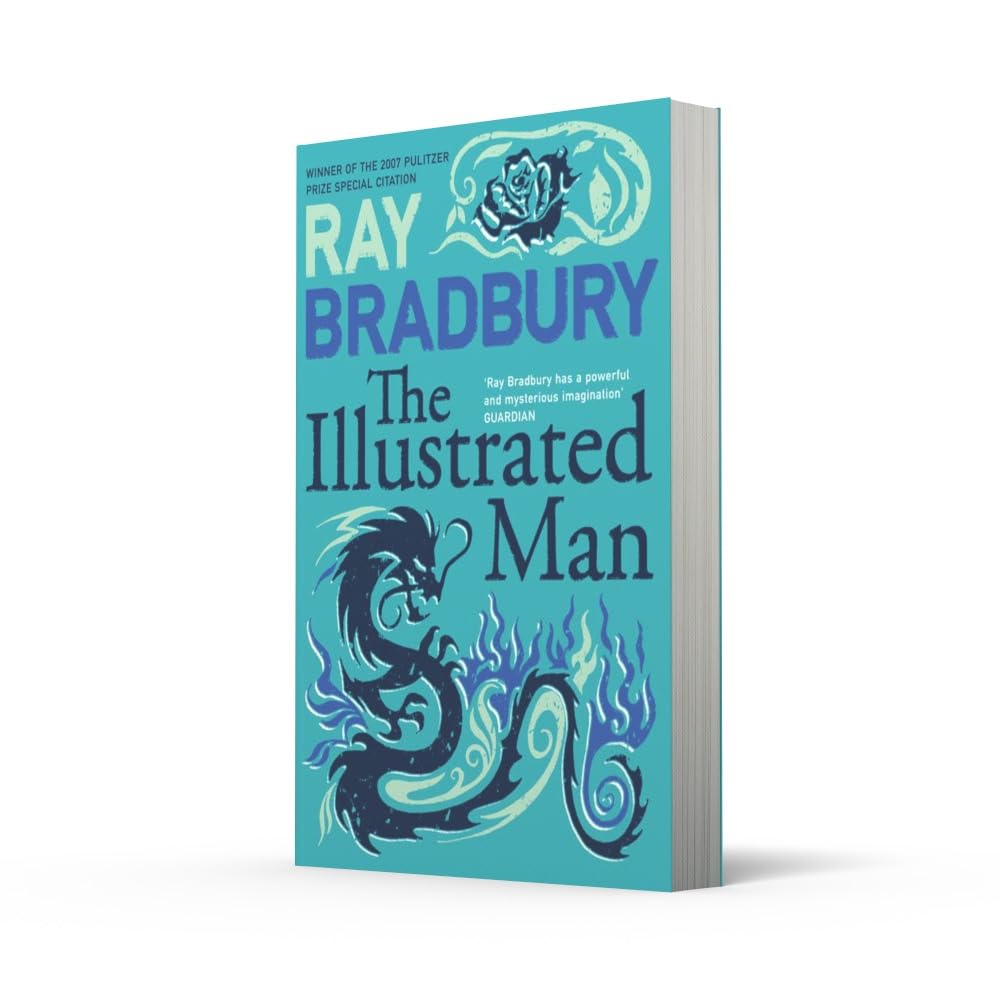 The Illustrated Man by Ray Bradbury - Flamingo Modern Classics | Dystopian Sci-Fi Novel for Book Lovers & Collectors | Perfect for Reading Clubs & Sci-Fi Enthusiasts