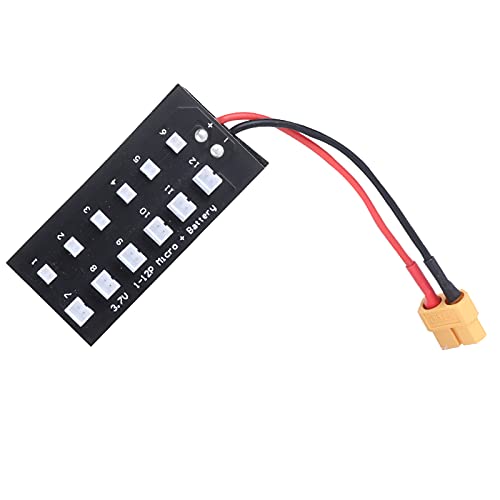 LiPo Charging Board with JST-PH2.0 Connector - Easy Parallel Charging Plate for RC Drone, Airsoft, and DIY Electronics Projects - Perfect for Hobbyists and Battery Maintenance